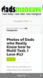 Mobile Screenshot of dadsmancave.com